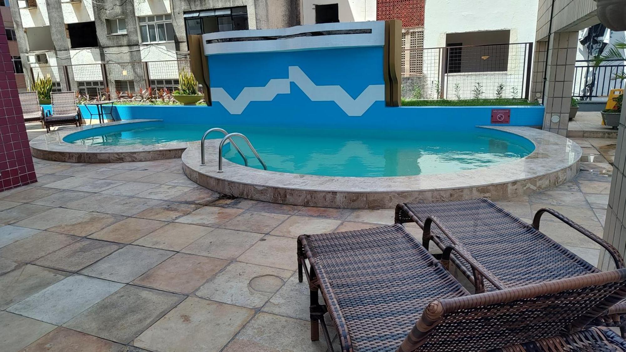 Lindo Flat Meireles 203 Pertinho Beira Mar Fortaleza  Bagian luar foto